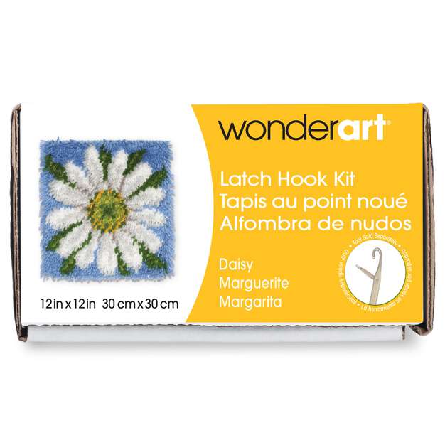 WonderArt Daisy Kit 12" x 12" - Discontinued Items - Image 3