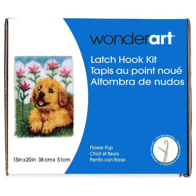 WonderArt Flower Pup Kit 15" x 20" - Discontinued Items - Image 3