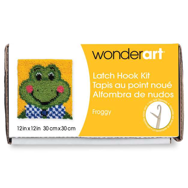 WonderArt Froggy Kit 12" x 12" - Discontinued Items - Image 4