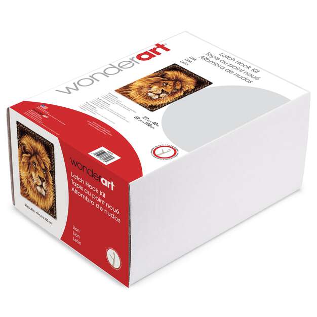 WonderArt Lion Kit 27" x 40" - Discontinued Items - Image 3