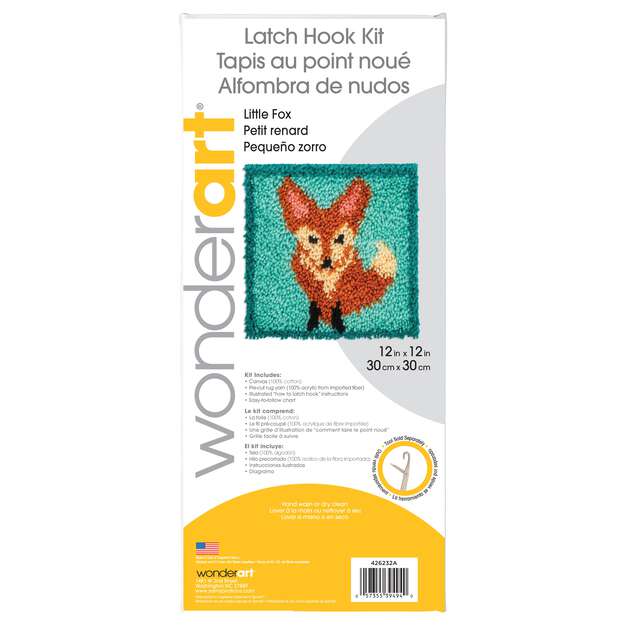 WonderArt Little Fox Kit 12" x 12" - Discontinued Items - Image 4