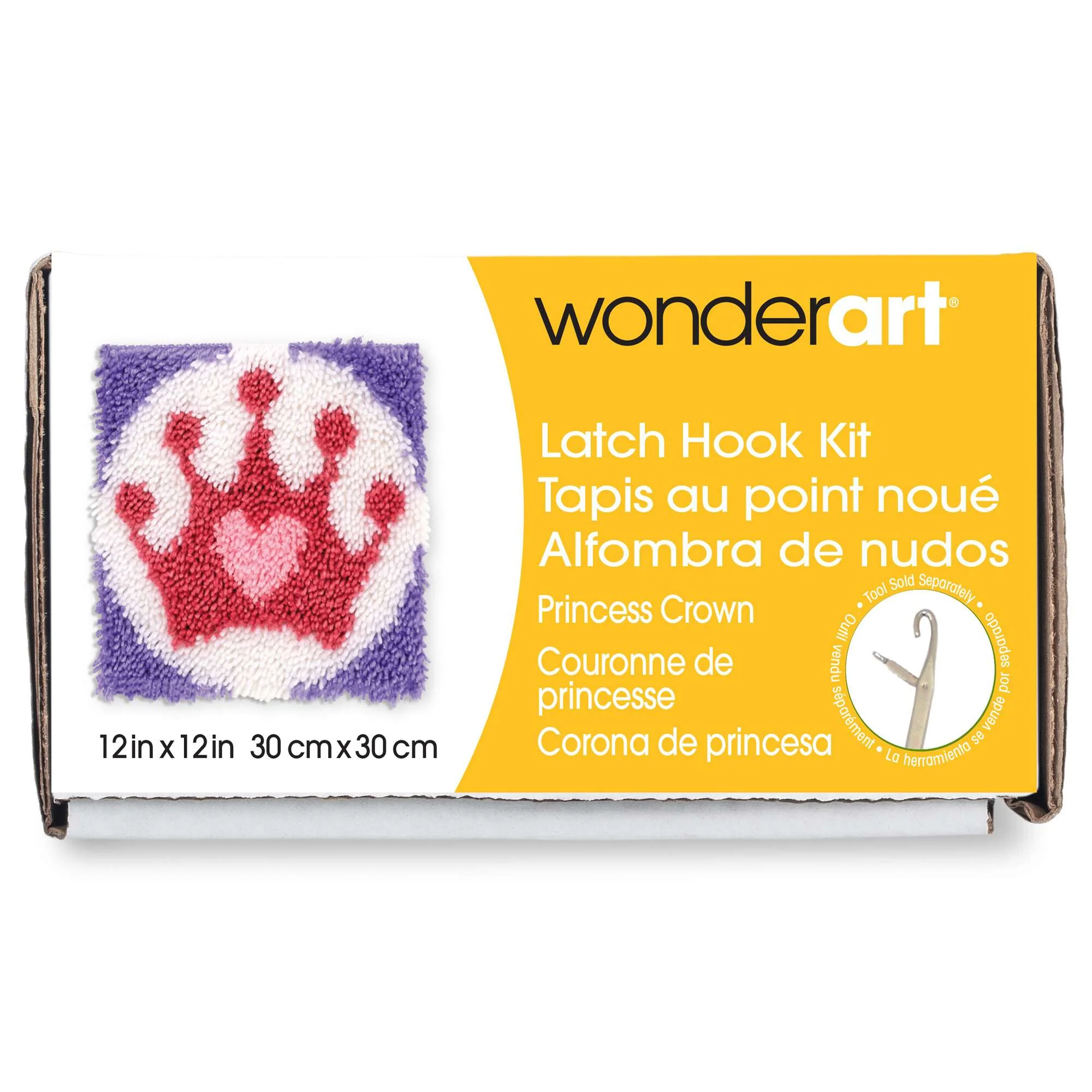 WonderArt Princess Crown Kit 12" x 12" - Discontinued Items - Image 4