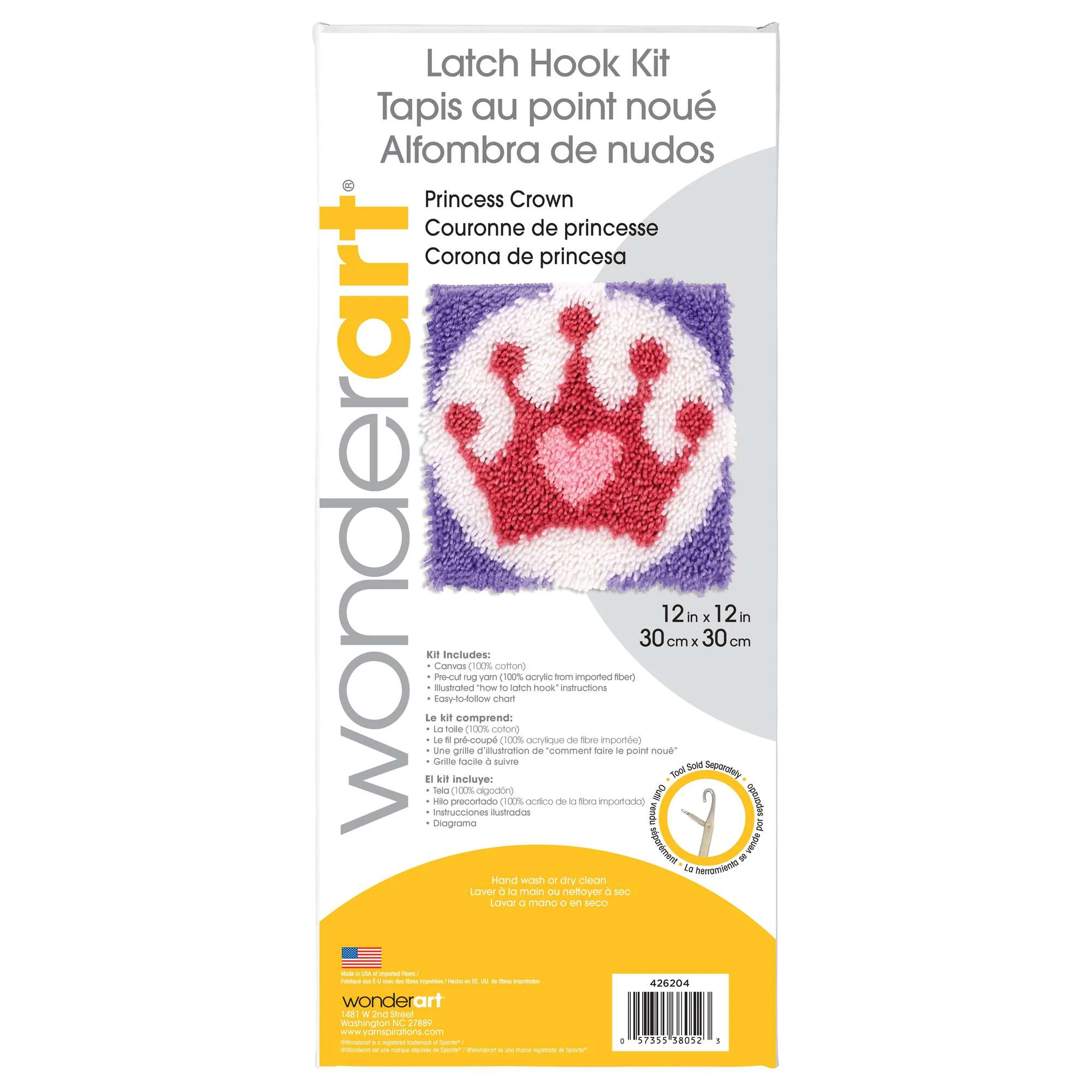 WonderArt Princess Crown Kit 12" x 12" - Discontinued Items - Image 5
