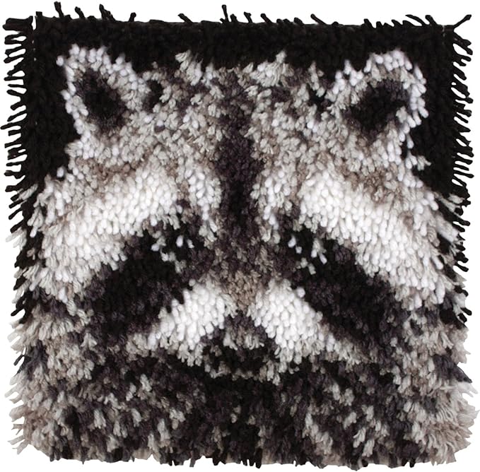 WonderArt Raccoon Kit 12" x 12" - Discontinued Items
