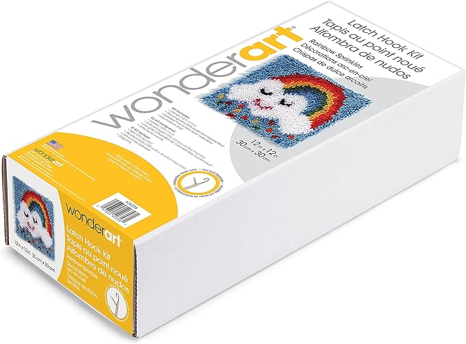 WonderArt Rainbow Sprinkles 12" x 12" - Discontinued Items - Image 3