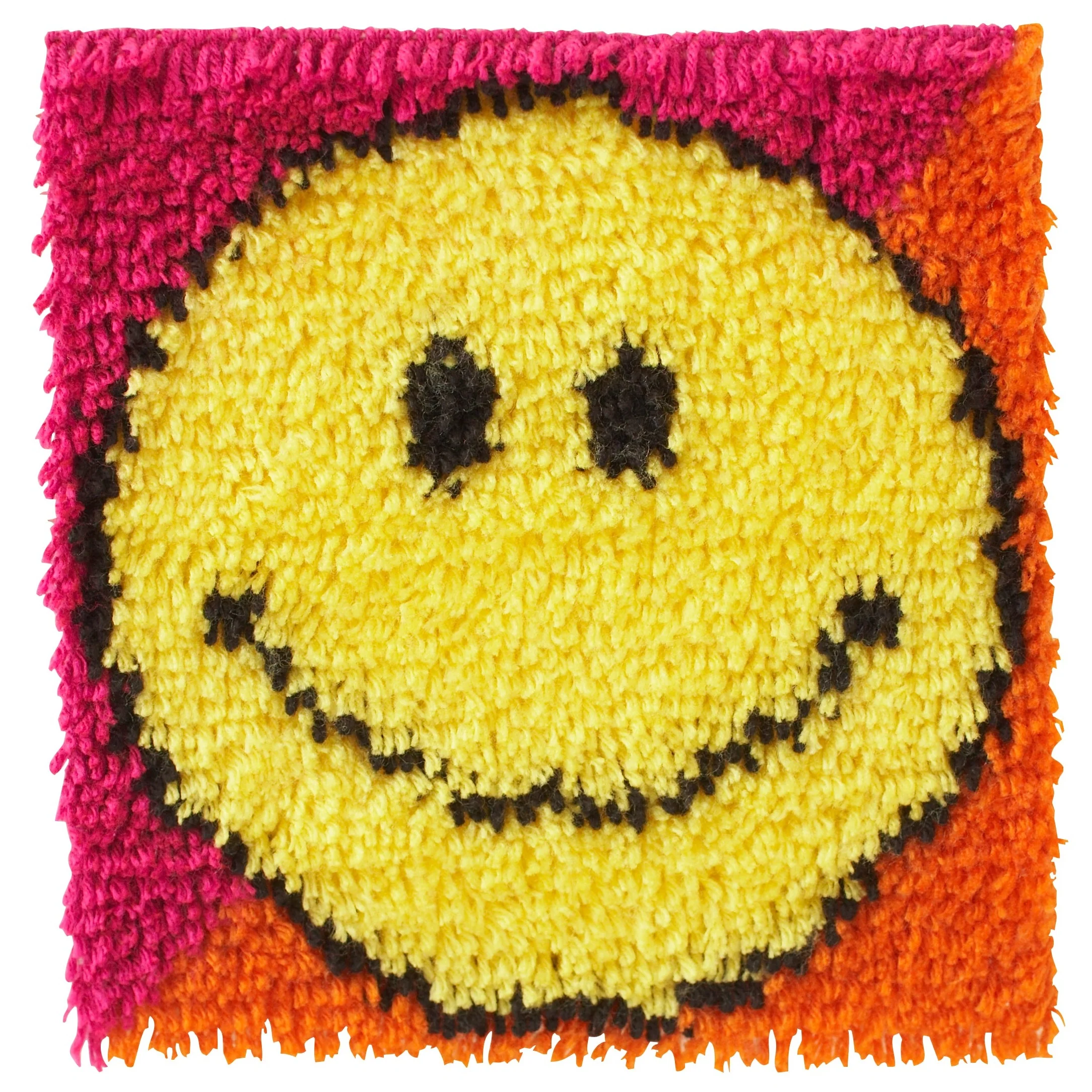 WonderArt Smiley Face Kit 12" x 12" - Discontinued Items